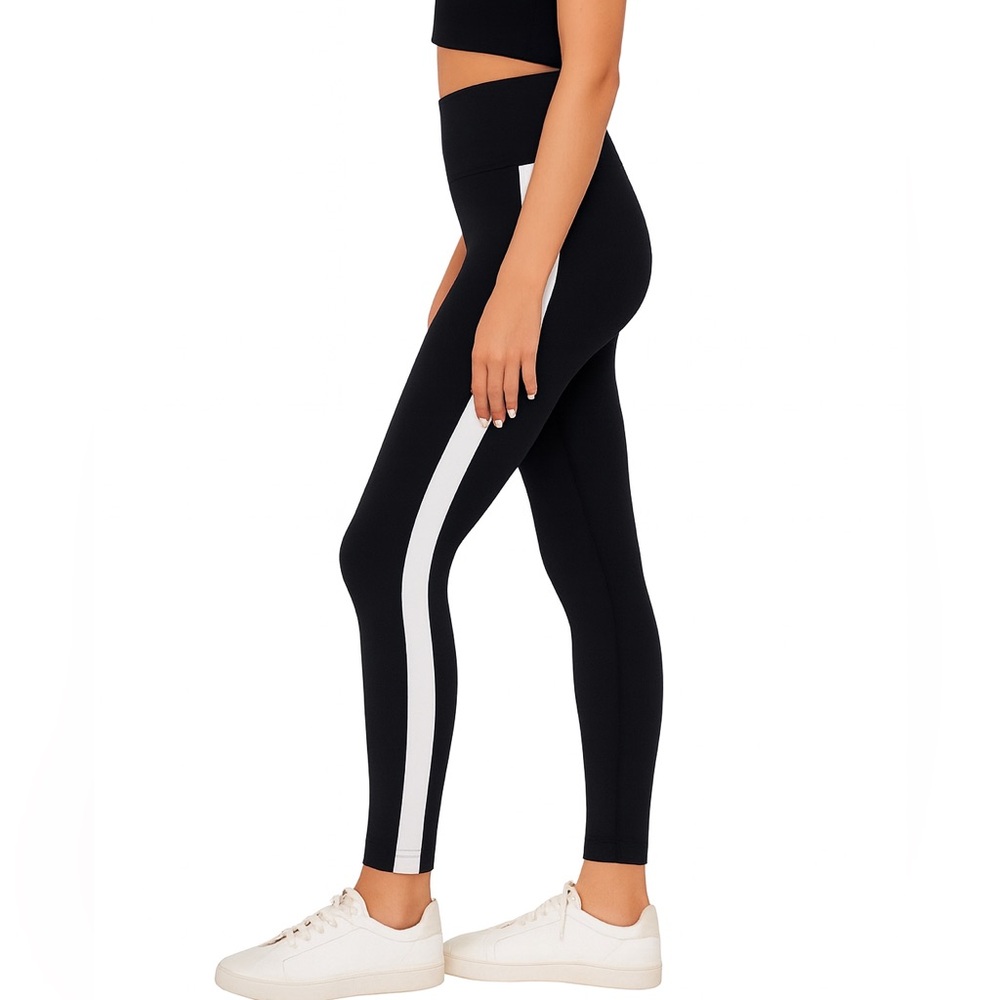 Threads 4 Thought Black High Performance Leggings – Moisture Wicking, Mid Rise